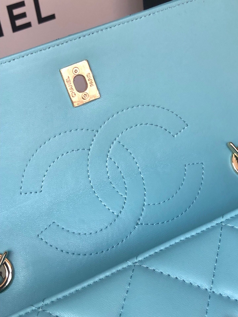 Ch**el top handle bags